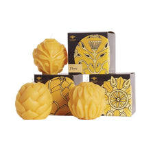 Load image into Gallery viewer, Beeswax Sphere Candles (Provides 9 Meals)