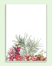 Load image into Gallery viewer, Winter Holiday Notepad with 5 designs (provides 4 meals)