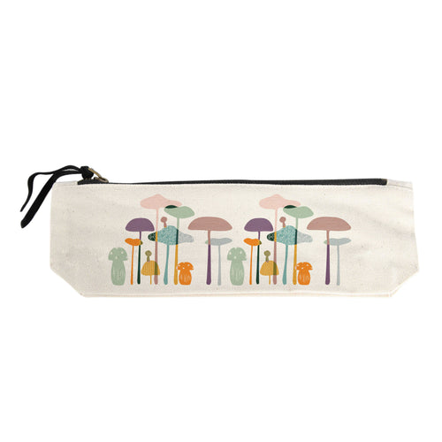 Tall & Colorful Mushrooms Pencil Pouch (provides 5 meals)