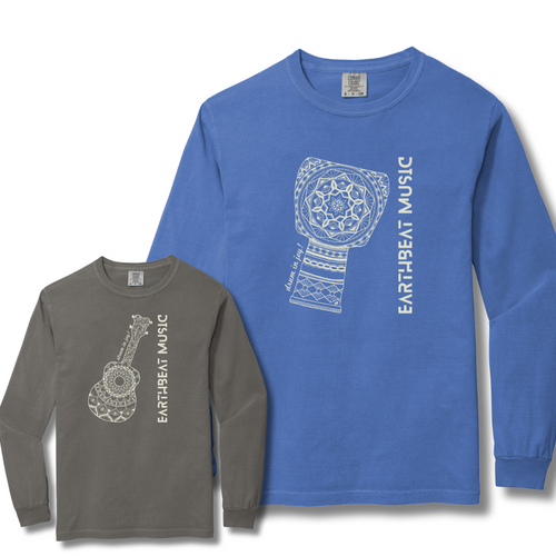 Earthbeat Unisex Cotton Long-Sleeved T-shirt (provides 15 meals)