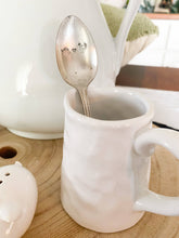 Load image into Gallery viewer, Coffee &amp; Chickens Vintage Stamped Spoon (provides 5 meals)