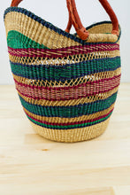 Load image into Gallery viewer, Tote Basket Bag, U-Shopper multi-color (provides 25 meals)