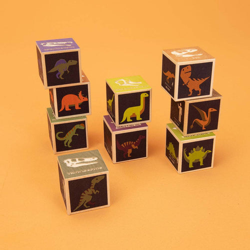 Uncle Goose Dinosaur Blocks (provides 8 meals)