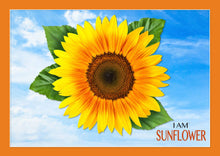 Load image into Gallery viewer, I AM SUNFLOWER 350 piece jigsaw puzzle  (provides 8 meals)
