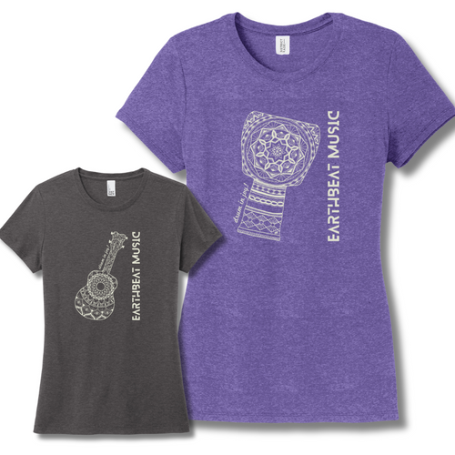 Earthbeat Women's Crew Tee (provides 12 meals)