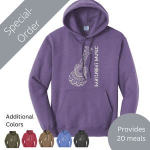 Strum in Joy Hooded Unisex Sweatshirt (provides 20 meals)