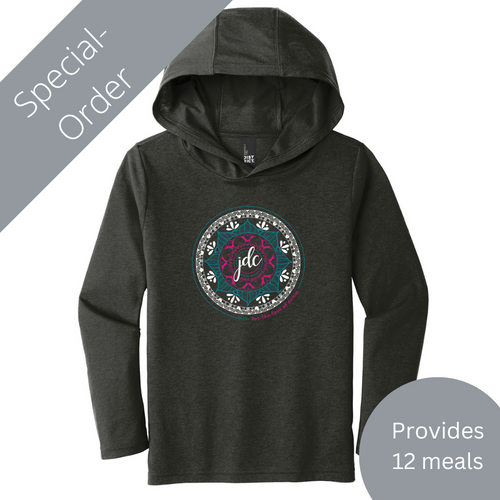 Special Order:  JDC Youth Hooded T-shirt (provides 12 meals)