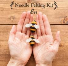 Load image into Gallery viewer, Bees - Needle Felting Kit - Beginner (Provides 14 meals)