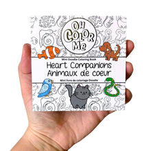 Load image into Gallery viewer, Mini Coloring Book Heart Companions (provides 3 meals)