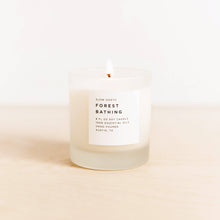 Load image into Gallery viewer, Forest Bathing Frosted Candle (provides 14 meals)
