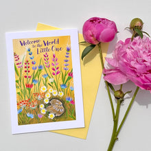 Load image into Gallery viewer, Welcome to the World Card (Blank Inside) Provides 2 meals