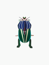 Load image into Gallery viewer, Mimela Scarab Beetle Wall Decor (provides 5 meals)
