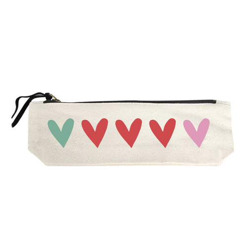 Hearts Grid Pencil Pouch (provides 5 meals)