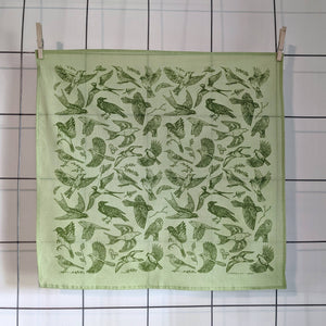 Bandana | birds - green (Provides 8 meals)