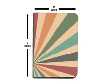 Load image into Gallery viewer, Retro Color Sunburst Pocket Notebook: Blank Pages (provides 2 meals)