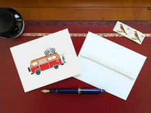 Load image into Gallery viewer, Adventure Camper Blank Greeting Card (provides 2 meals)