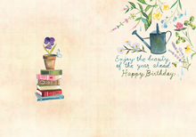 Load image into Gallery viewer, Garden &amp; Library Birthday Card