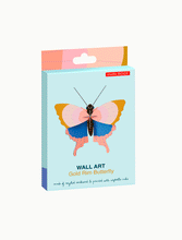 Load image into Gallery viewer, Gold Rim Butterfly Wall Art (provides 5 meals)