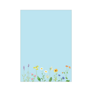 Wildflower Field 4.75x6.5" Notepad (provides 4 meals)
