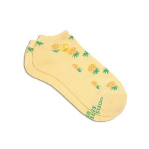 Ankle Socks that Provide Meals (Golden Pineapples) (provides 6 meals)