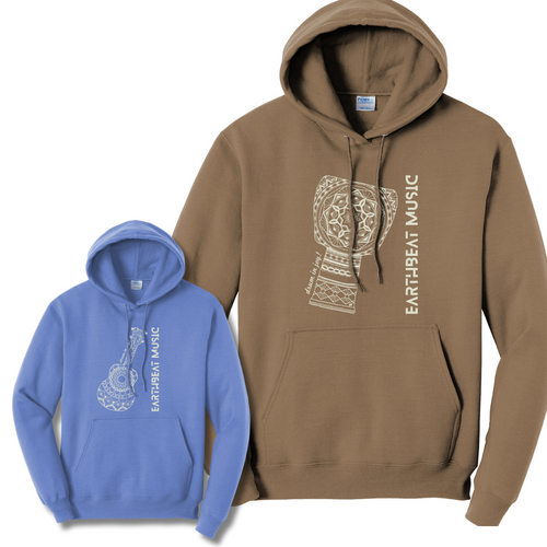 Earthbeat Hooded Unisex Sweatshirt (provides 20 meals)