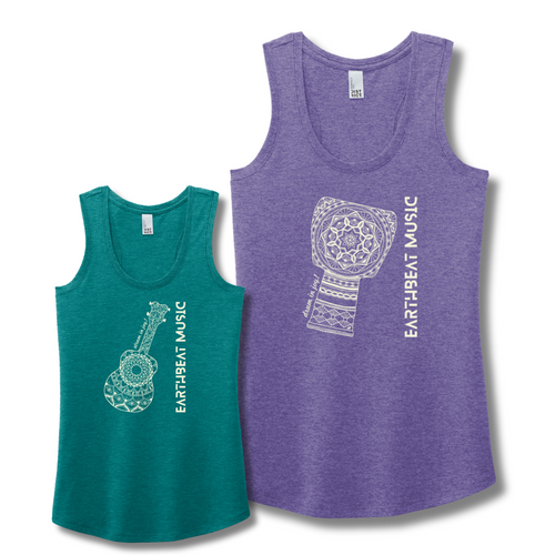 Earthbeat Women's Racerback Tank (provides 10 meals)