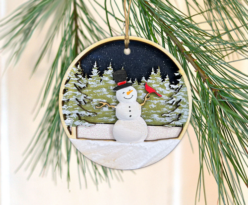 Snowman Ornament (provides 6 meals)