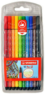 Stabilo Pen Set of 10 (provides 8 meals)