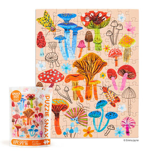 Mushroom Patch | 100 Piece Jigsaw Puzzle (provides 4 meals)