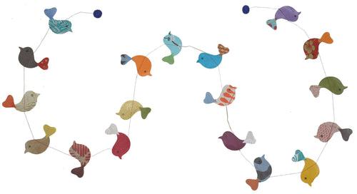 Product Image: Eco Paper Garland - Birds 
