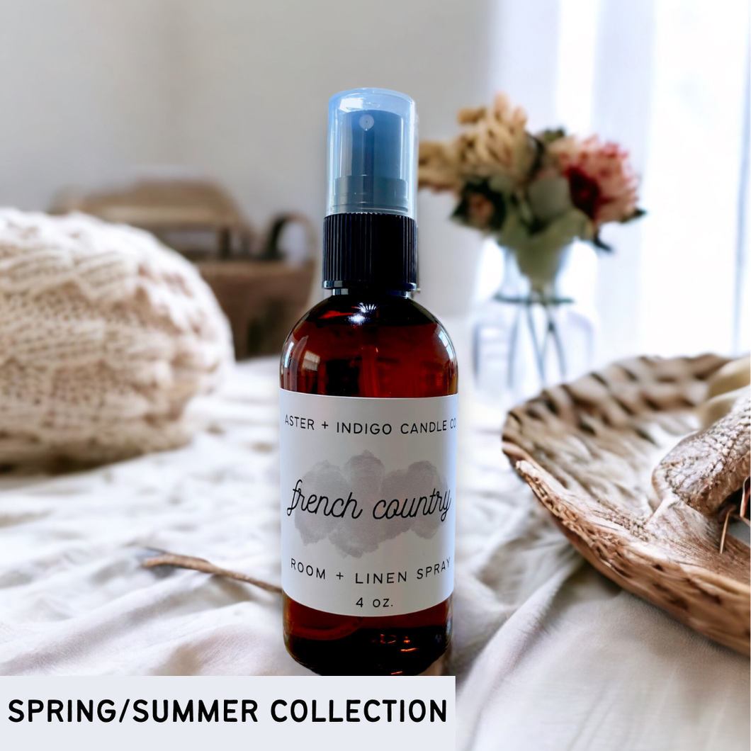 French Country | Summer Room + Linen Spray | 4oz (provides 5 meals)