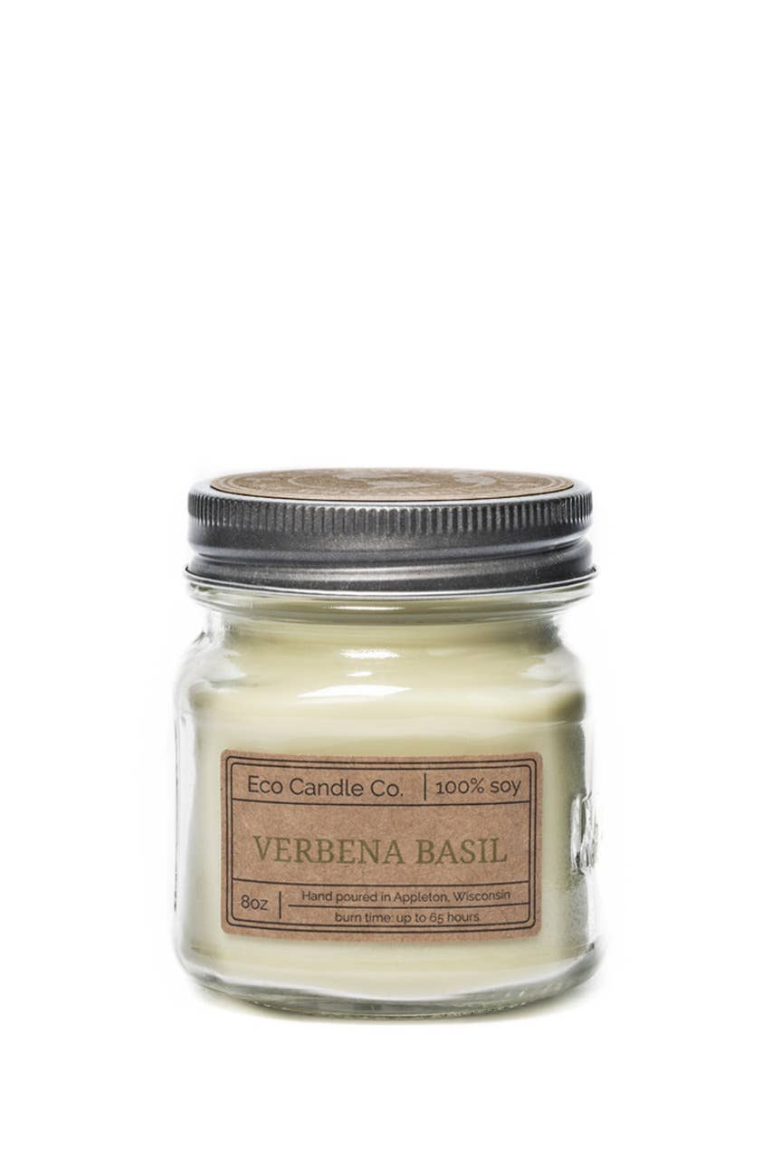 Product Image : 8oz mason VERBENA BASIL