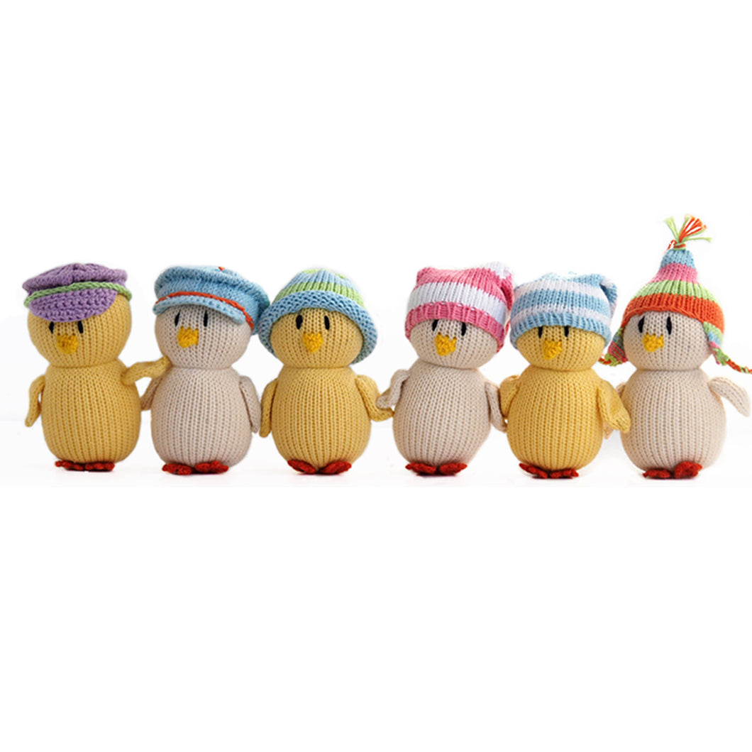 Chicks in Pastel Hats (provides 6 meals)