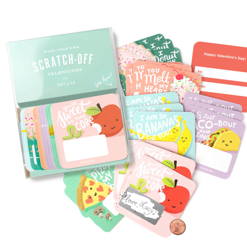 Product Image : Snack Pack Scratch-off Valentines 
