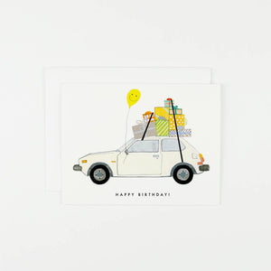 Product Image : Happy Birthday Hatchback Greeting Card