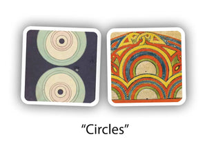 Two cards showing different types of Circles