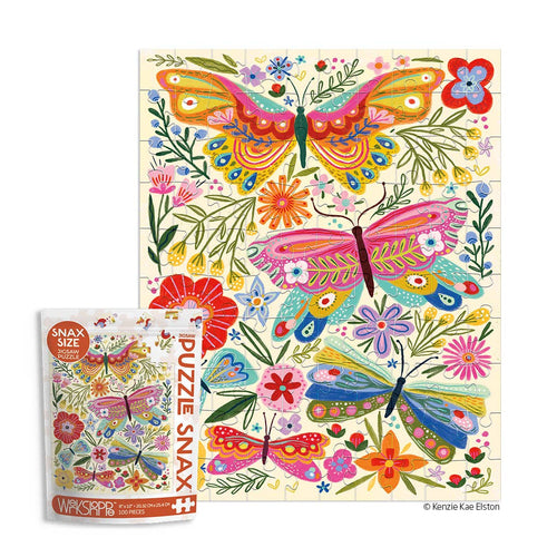 Butterfly Floral 100 Piece Puzzle (provides 4 meals)