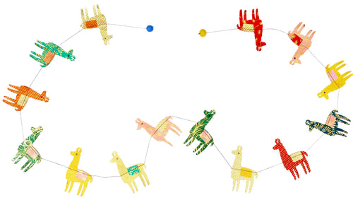 Product Image: Eco Paper Garland - Llamas