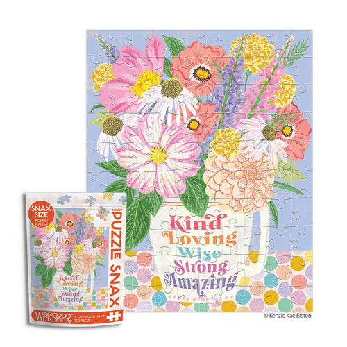Kind Loving Strong 100 Piece Puzzle (provides 4 meals)