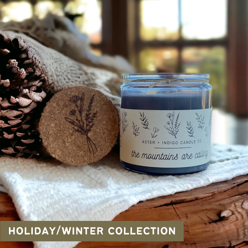 The Mountains are Calling | Christmas + Winter Soy Candle (8 meals)