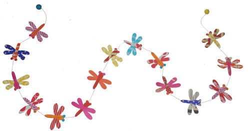 Eco-paper Garland - Dragon Fly (provides 4 meals)