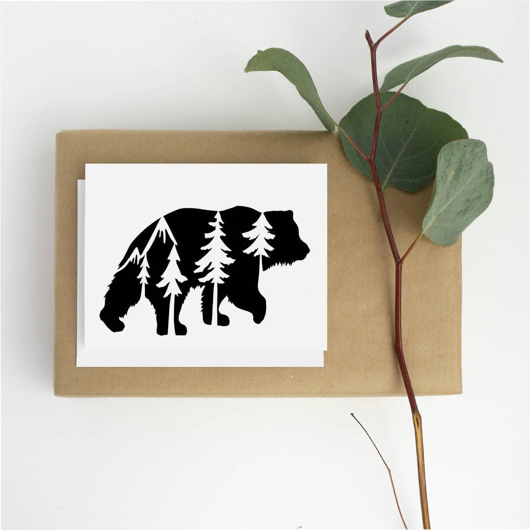 Product Image: Great Bear in the mountains Greeting Card