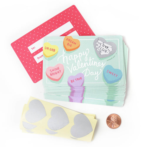 Product Image : for Sweetheart Valentines scratch offs  