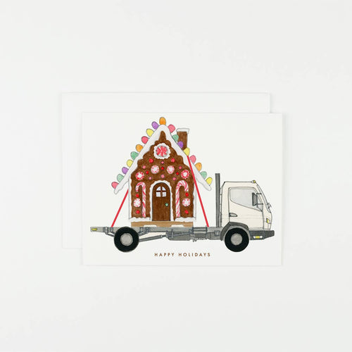 Product Image: Gingerbread Truck Card