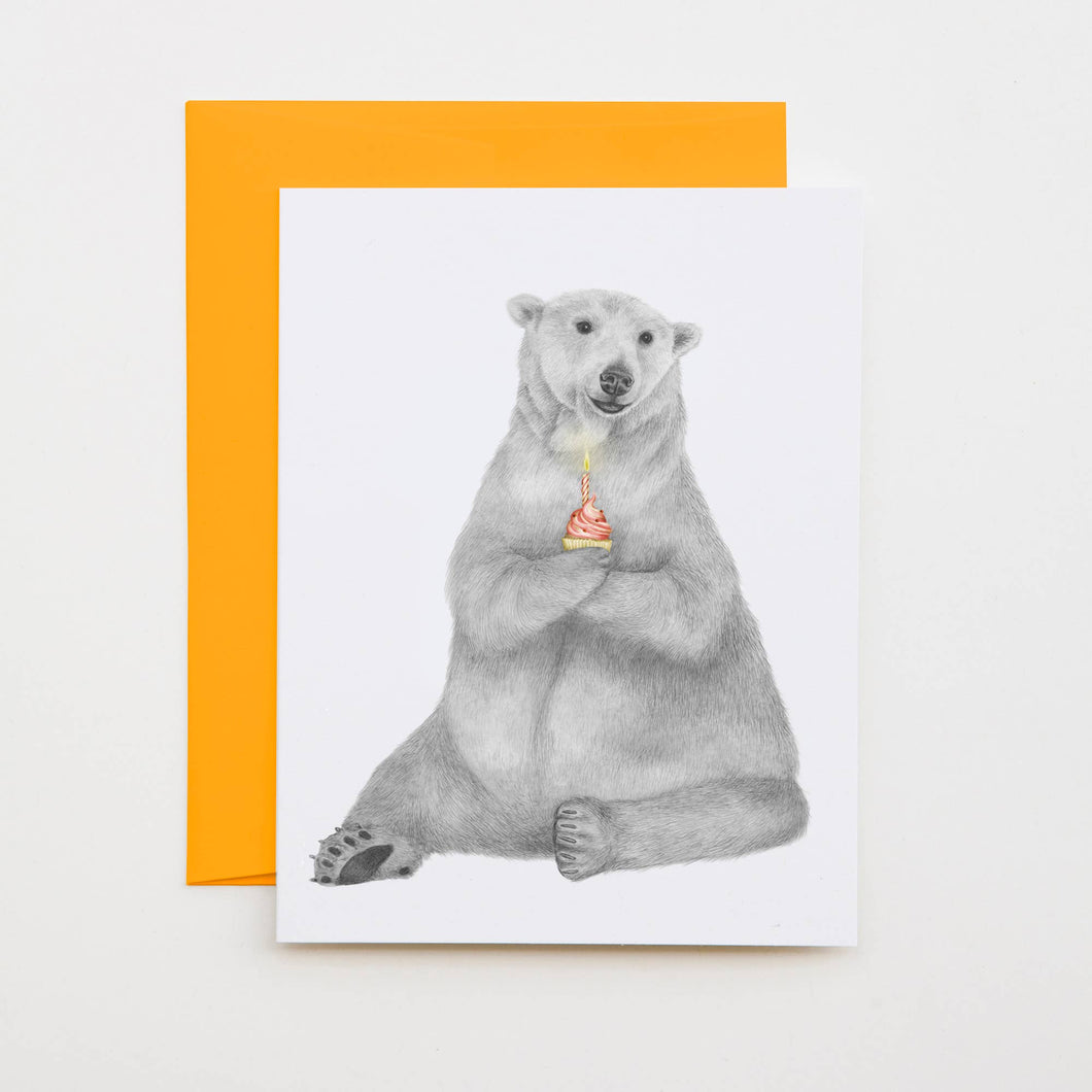 Hudson Churchill Polar Bear Note Card (provides 2 meals)