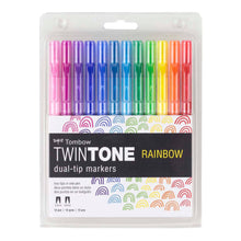Load image into Gallery viewer, Tombow TwinTone Rainbow Markers (8 meals)