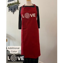 Load image into Gallery viewer, Nourish LOVE Apron (provides 14 meals)