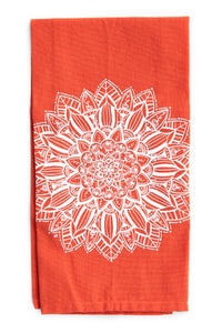 Pumpkin Mandala Kitchen Towel (provides 6 meals)