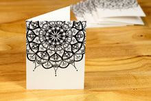 Load image into Gallery viewer, Product Image : Peapod Mandala Note Card Set