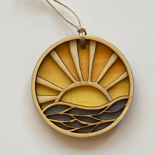 Sun Over Water Ornament (provides 6 meals)